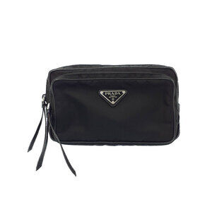 Prada belt bag black waist Body Bum Crossbody Bag Black